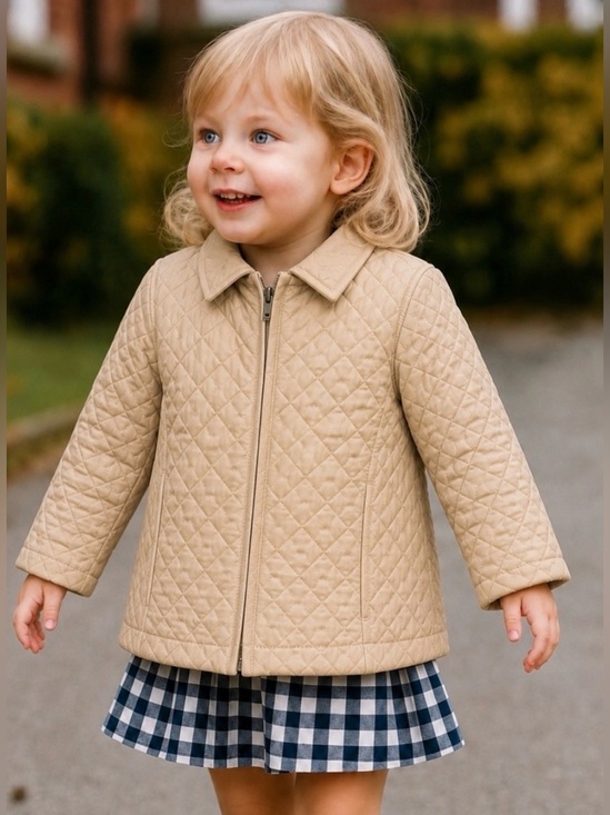 Burberry Other - BURBERRY LONDON Nova Check Jamie Toddlers Infant Quilted Puffer Coat Jacket